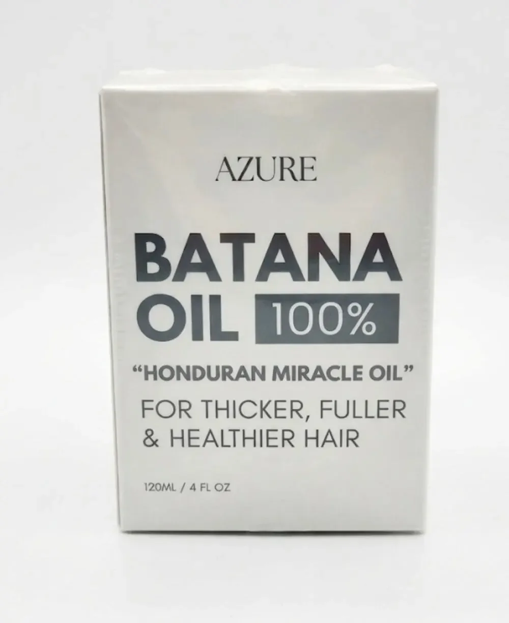 Azure 100% Batana Oil Honduran Miracle 4oz Hair Loss Thinning Scalp EXP 2029